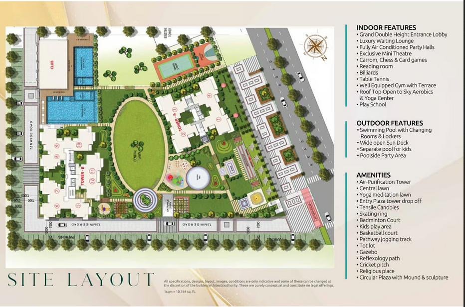 Vrinda Heritage Map